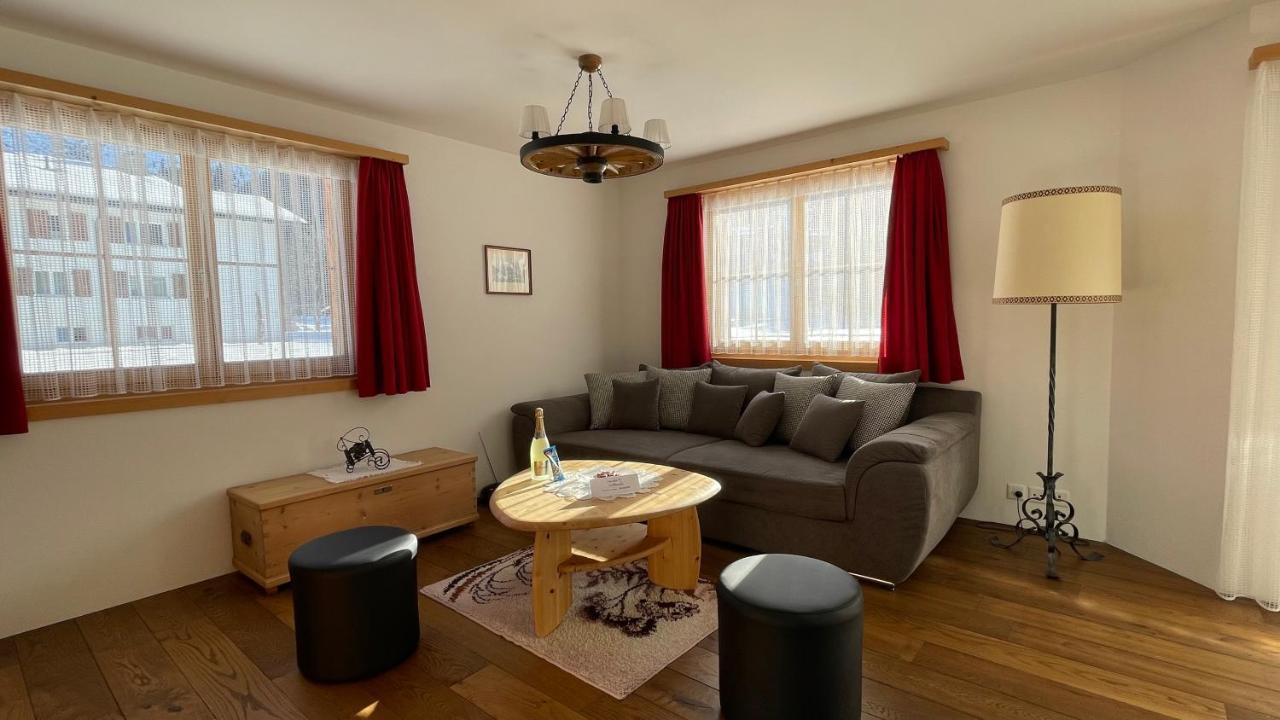 Ferienwohnung Mit Idyllischer Aussicht Klosters Exterior photo