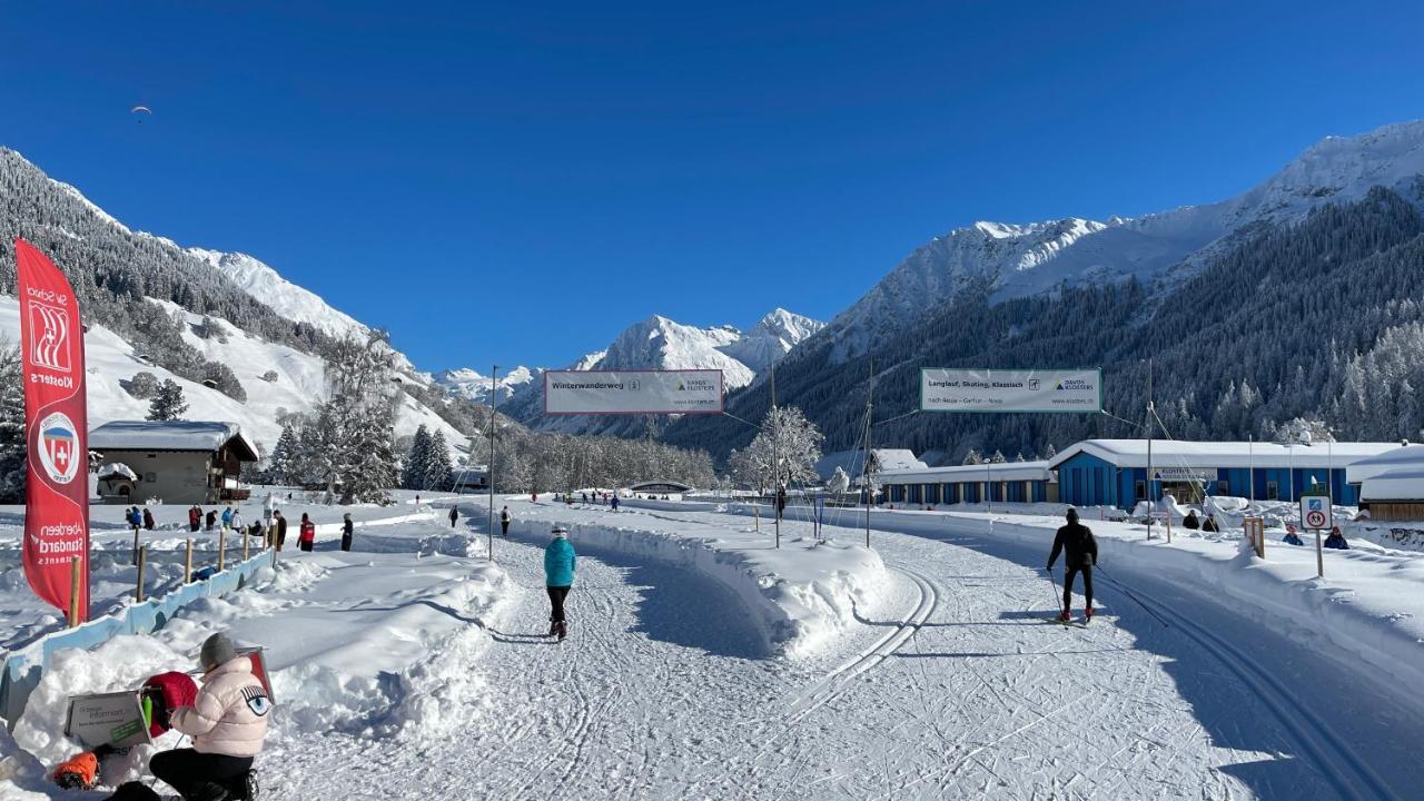 Ferienwohnung Mit Idyllischer Aussicht Klosters Exterior photo