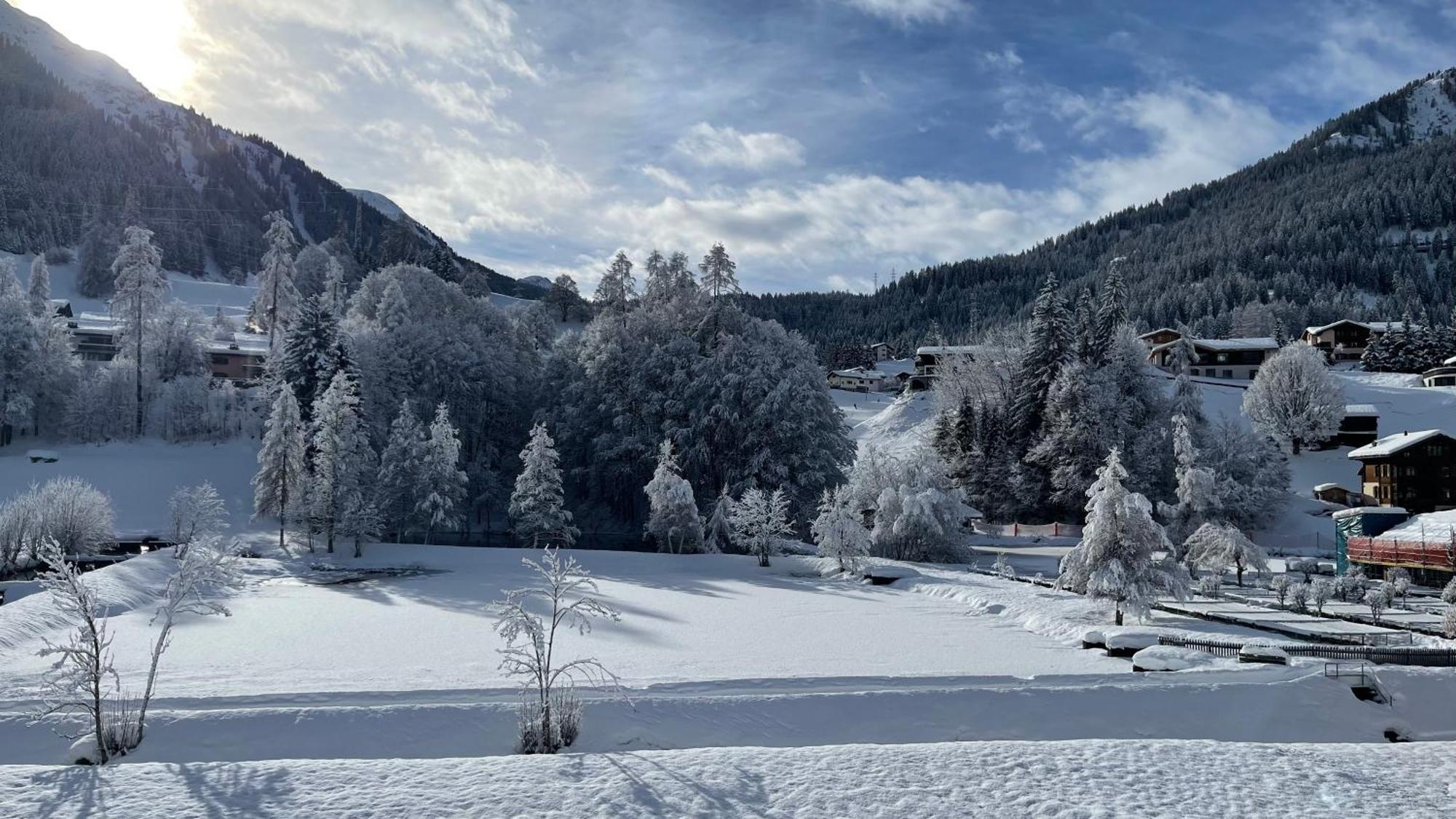 Ferienwohnung Mit Idyllischer Aussicht Klosters Exterior photo